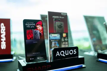 The Sharp Aquos R8s Pro is geared towards mobile gamers. (Image: HWZ)