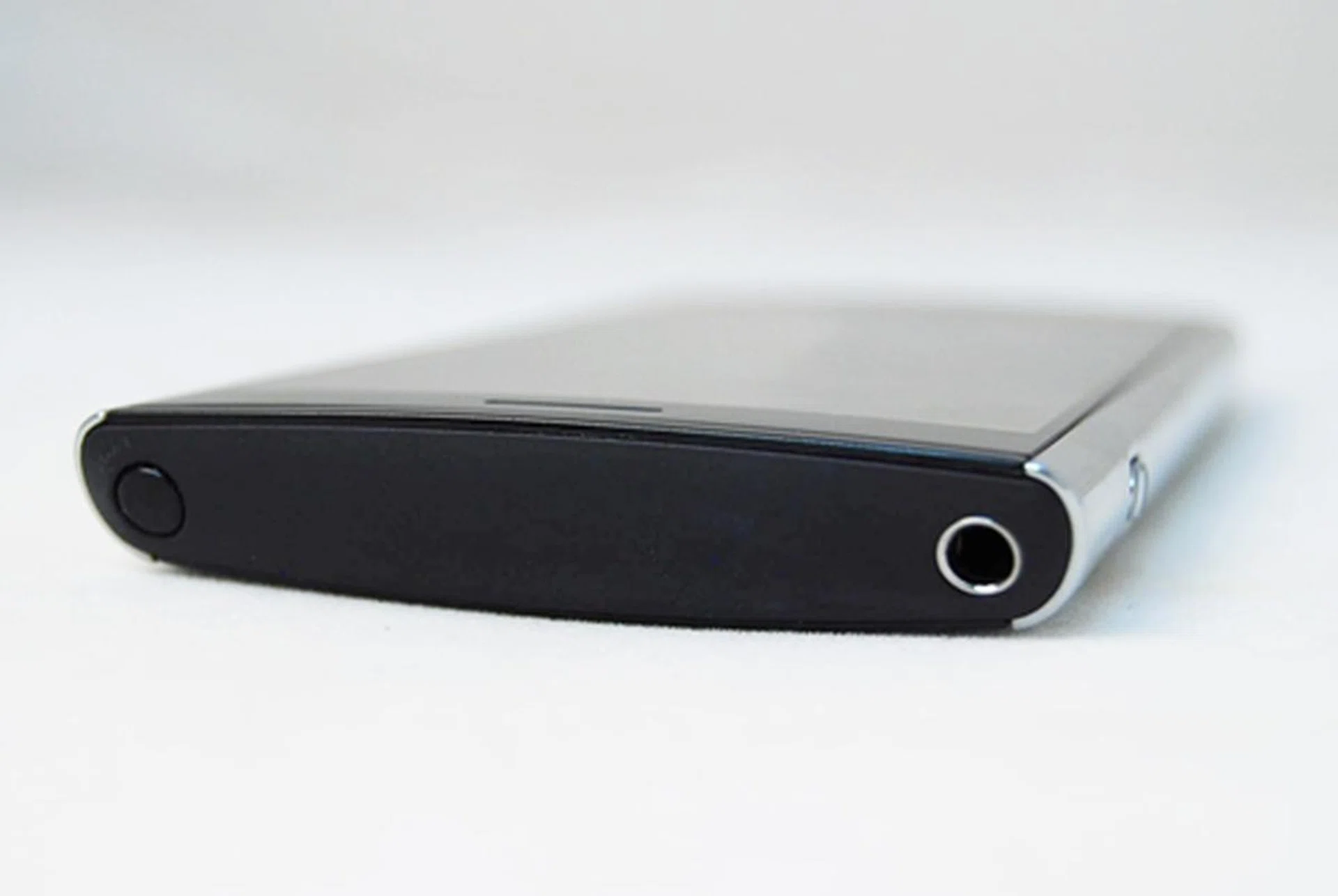 The Dell Venue is slightly curved upwards on both sides at the back.