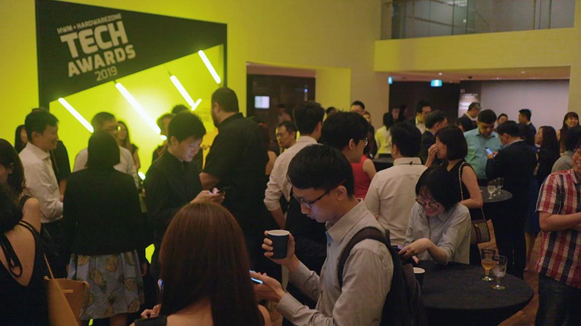 Award winners and supporting partners just moments before our prestigious event began!