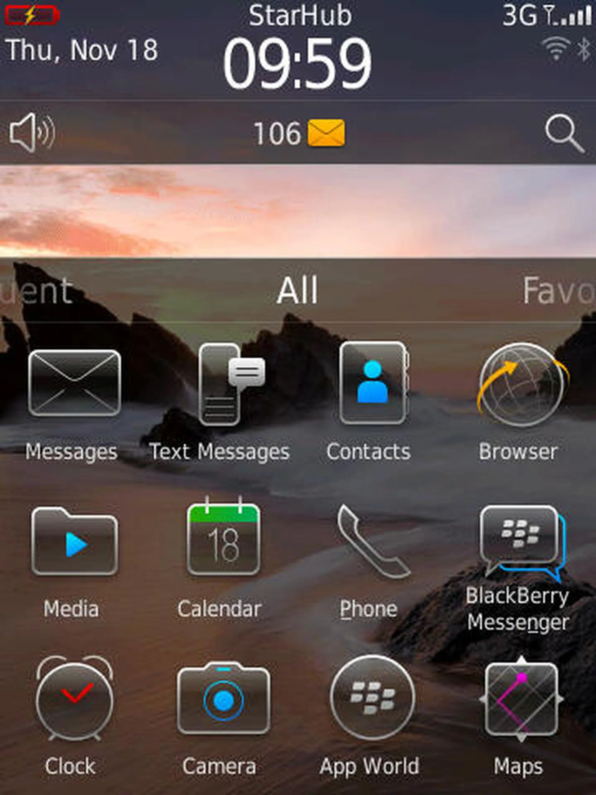 The use of multiple categories (All, Download, Media, Frequent, Favorites) to arrange your apps makes it easier to find whatever you're looking for.