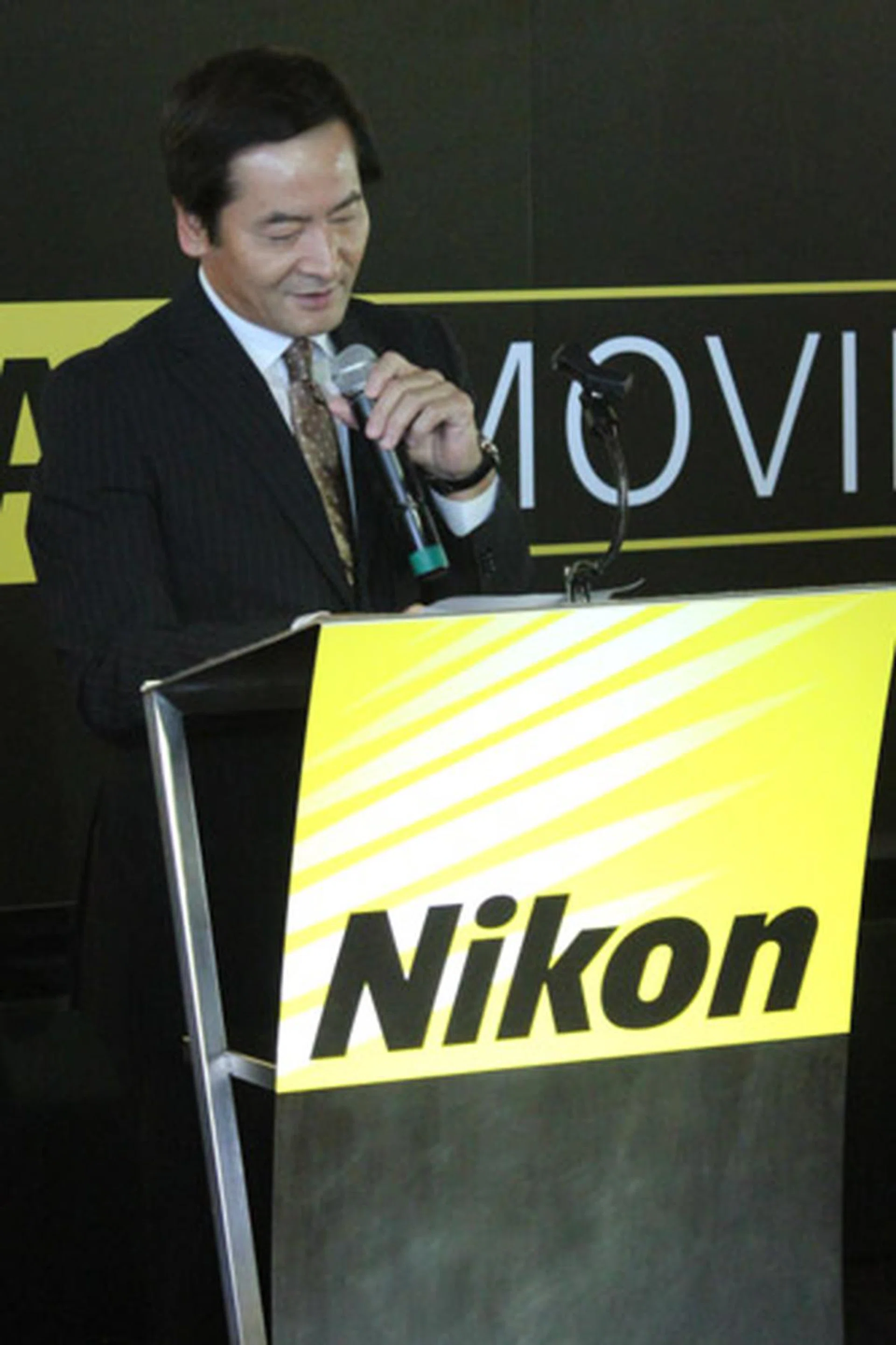 Mr. Noriaki Yamaguchi, President and Chief Regional Officer  of Nikon (S.E. Asia, Oceania, Middle East, Africa Region) was on hand for the launch of the Nikon D810.