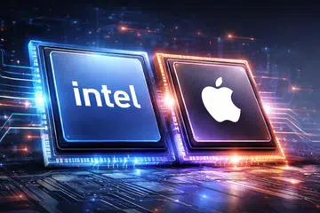 Intel Apple chip render