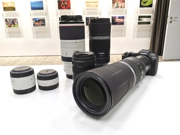 The EOS R5 and R6 offers 5-stops of in-body IS that can be further enhanced with compatible OIS RF lenses.