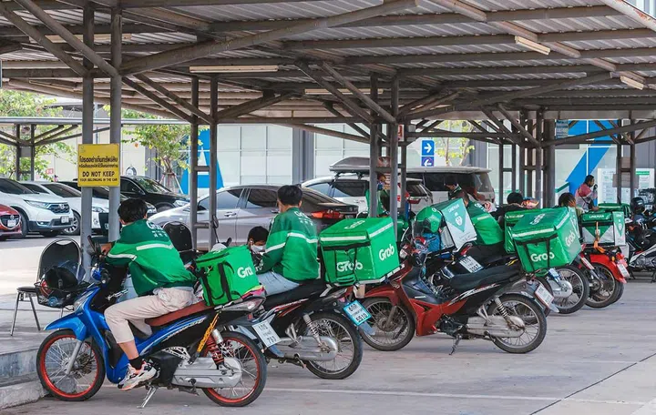 The extensive use of motorcycles in Southeast Asia was one reason why Grab decided to create its own map service. (Image source: Grab)