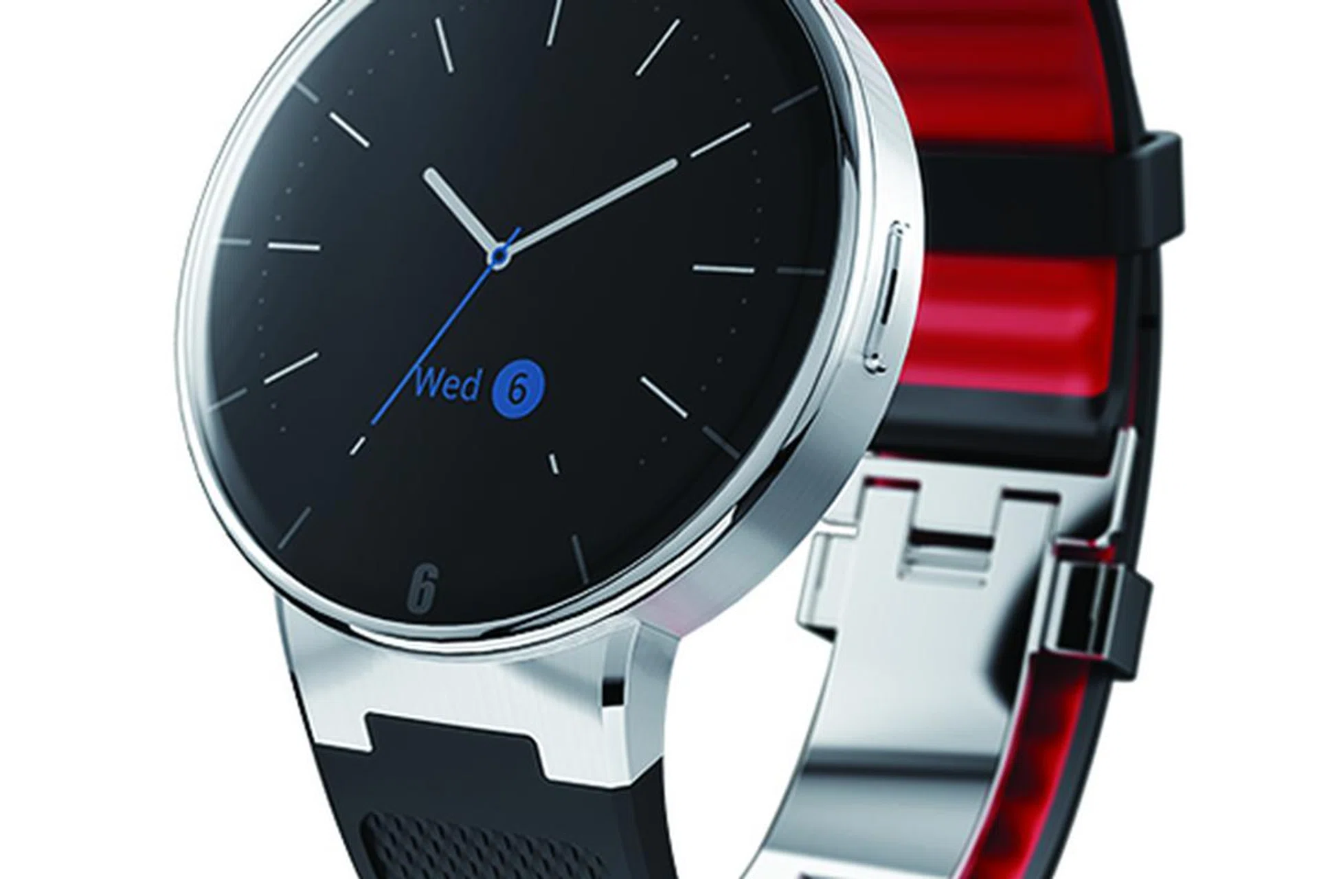 The Alcatel OneTouch smart watch.