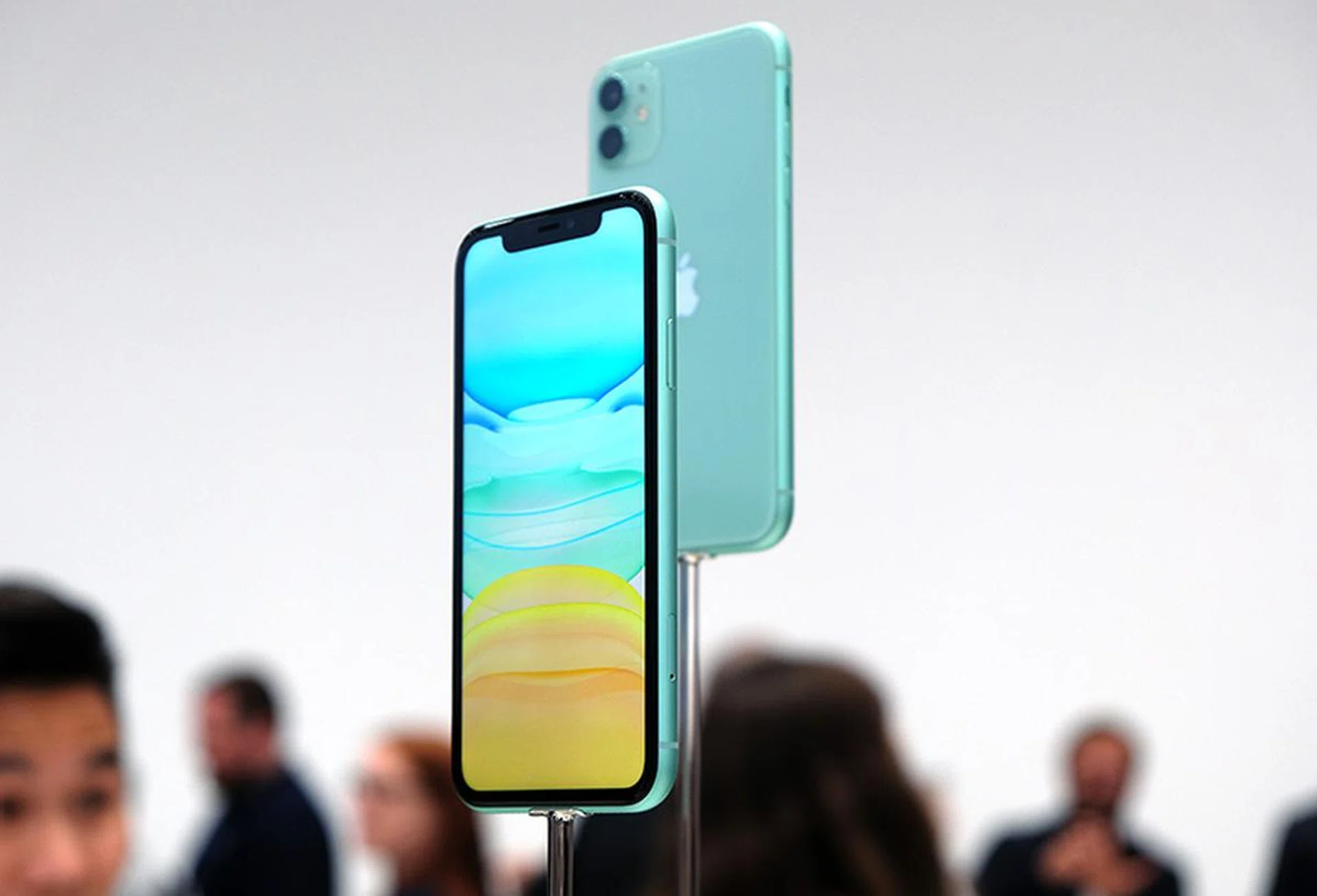 The iPhone 11 immediately looks familiar. 