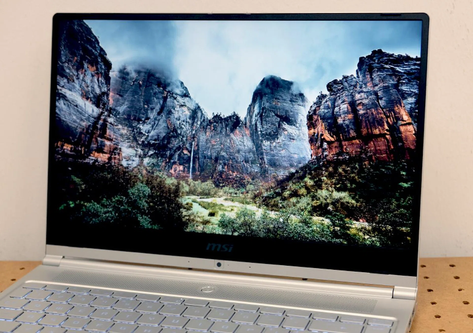 The display is a little too dim even at its brightest setting and pictures have a slightly grainy quality to them.