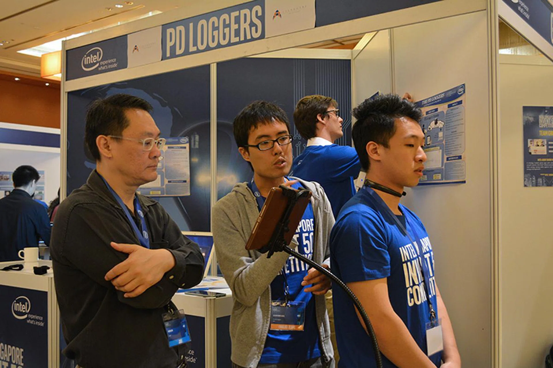 A combination of three sensors works to monitor the patient's gait and provide feedback.