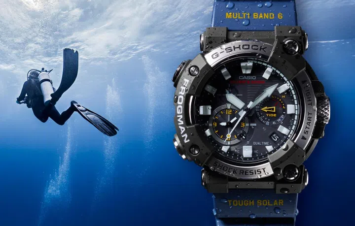 The new G-Shock Frogman GWF-A1000. (Image source: Casio)