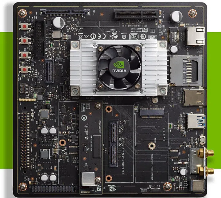 The Jetson TX2 development kit. (Image source: NVIDIA)