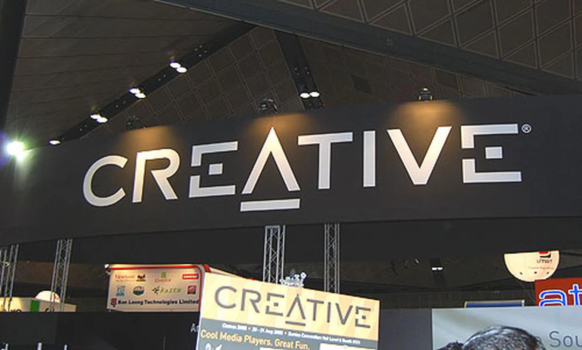  What's a local IT show without homegrown tech company Creative? Despite its recent troubles in the market, the company had its usual plethora of audio related products on display.  