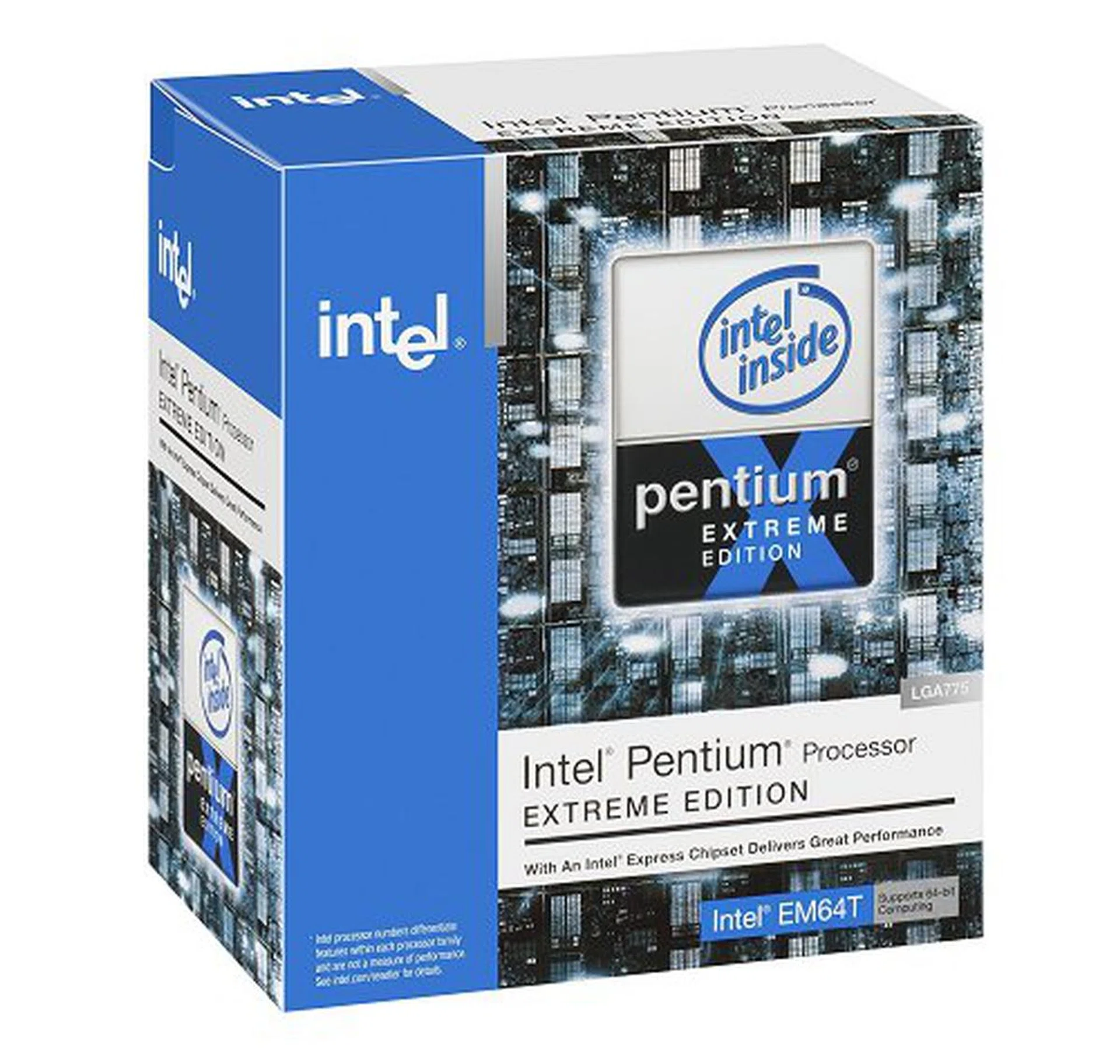 If you have a huge upgrading budget and insist on Intel, the new Pentium Extreme Edition 955 and 965 Processors might be something on your wish list and can be identified with this box packaging in retail. Read on as we find out if it's worth its meat.