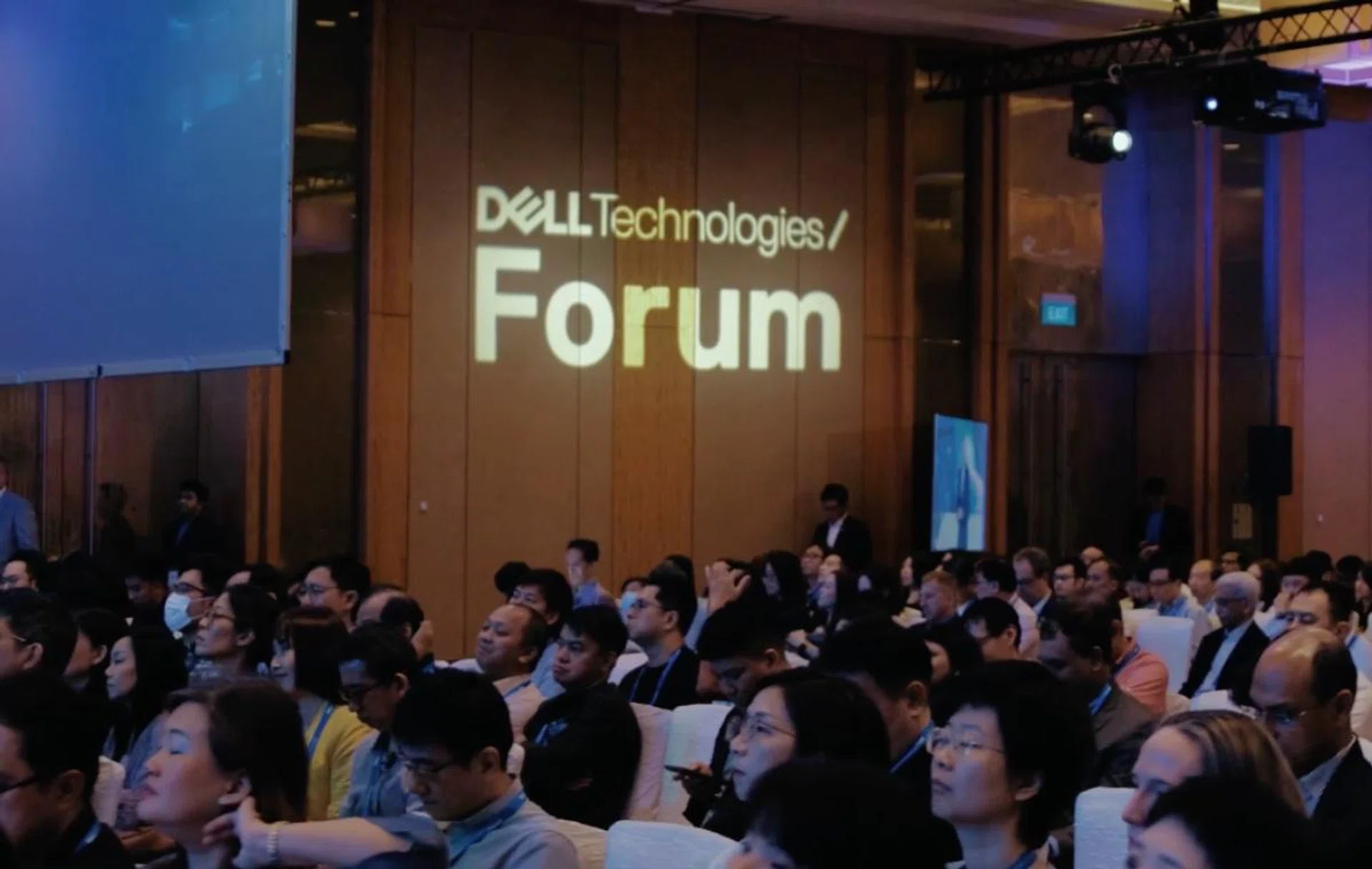 MINDS and ITE were showcasing their solutions on the sidelines of the Dell Technologies Forum 2024. Photo: Dell. 