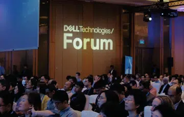 MINDS and ITE were showcasing their solutions on the sidelines of the Dell Technologies Forum 2024. Photo: Dell. 
