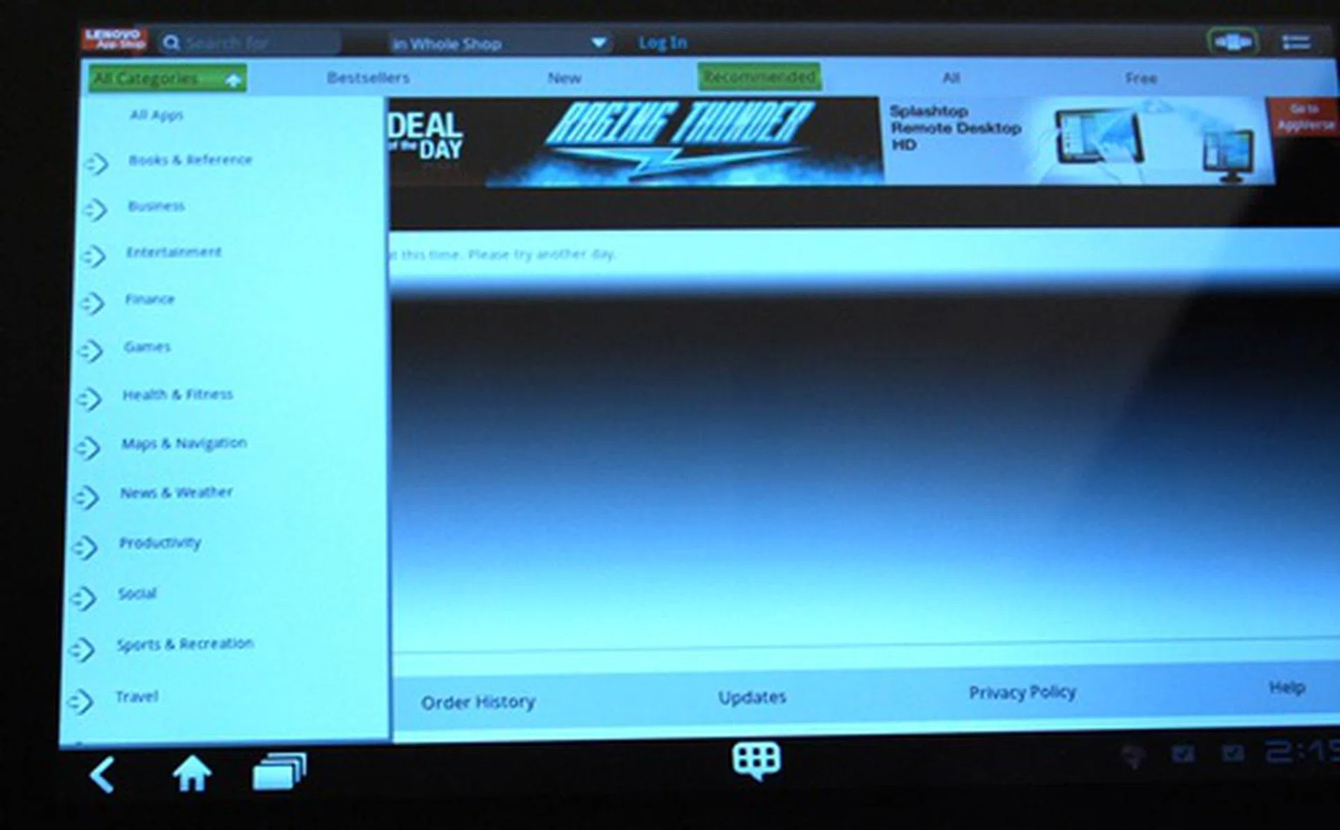 One of the main highlights is its own App Store, named the Lenovo App Shop. It has a collection of unique and popular apps that are tested specifically for Lenovo tablets