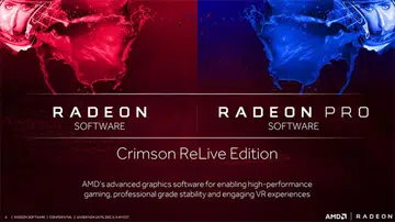The next major version of AMD's Radeon Software is the Crimson ReLive Edition.