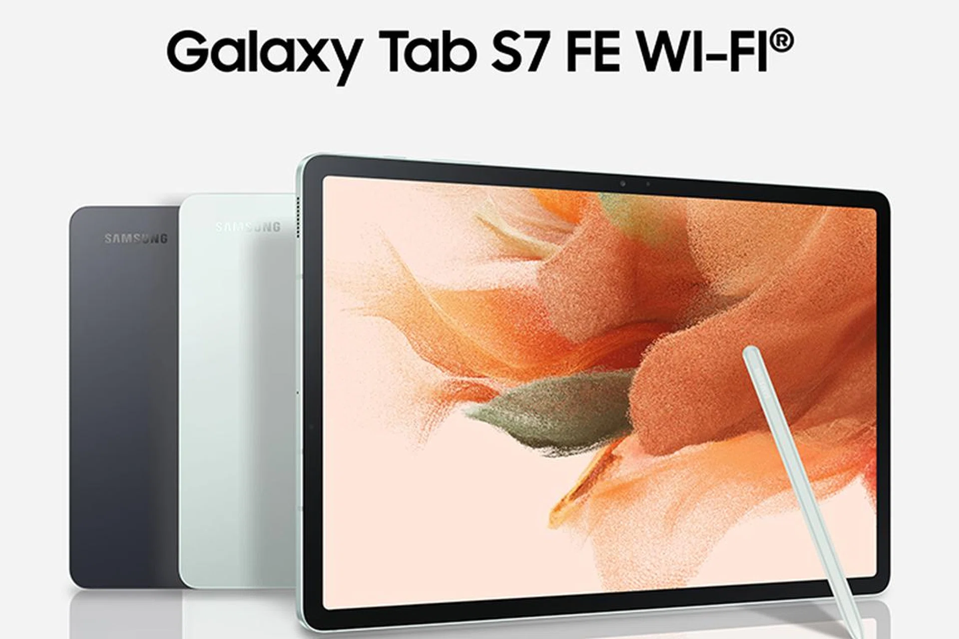 Samsung Galaxy Tab S7 FE Wi-Fi.