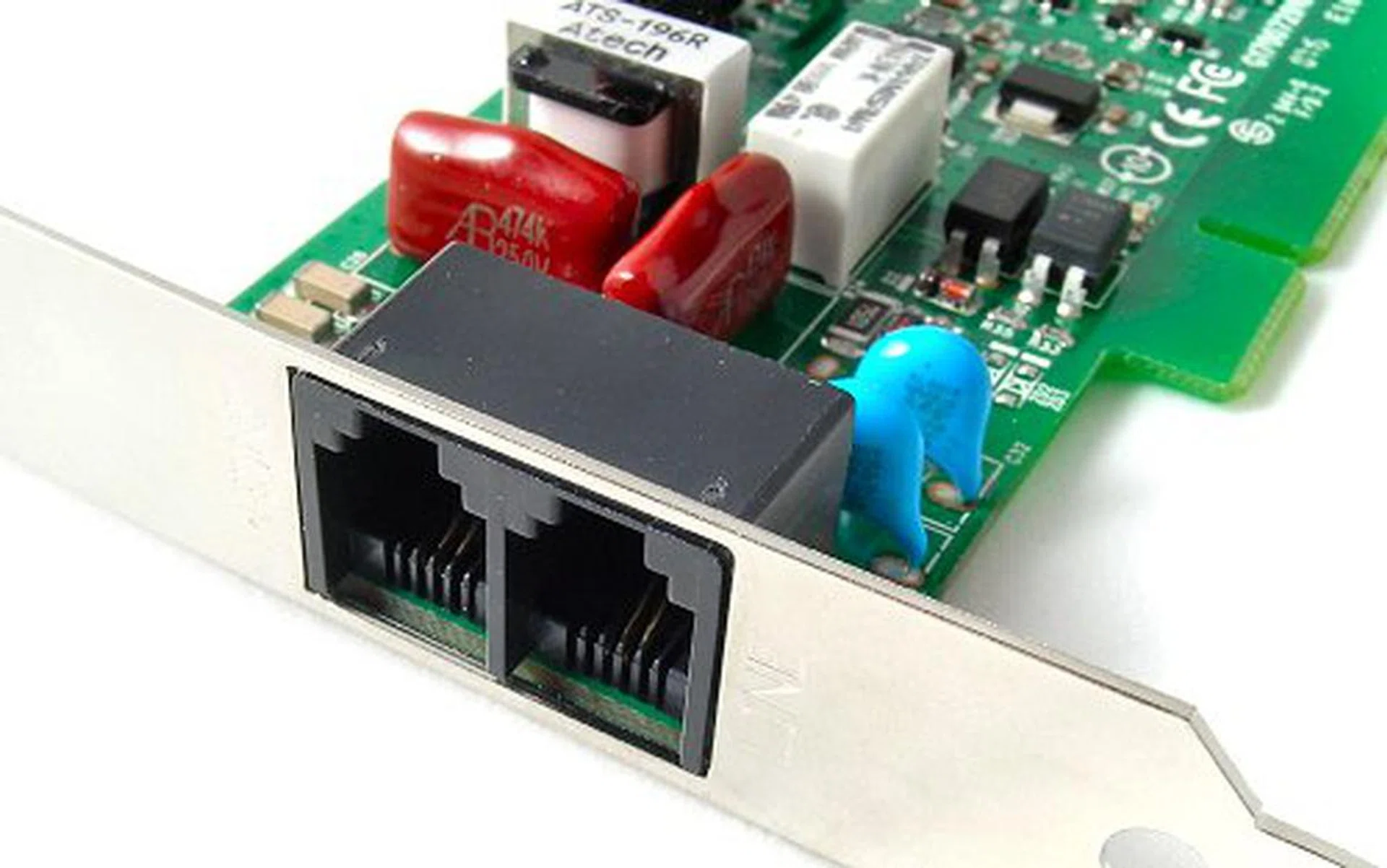 Connect your phone line into one jack and your house phone into the other. This way, you can switch back to using a land line when VoIP acceess is unavailable.