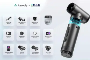The Aecooly Camperkit and its various modules. Photo: Aecooly