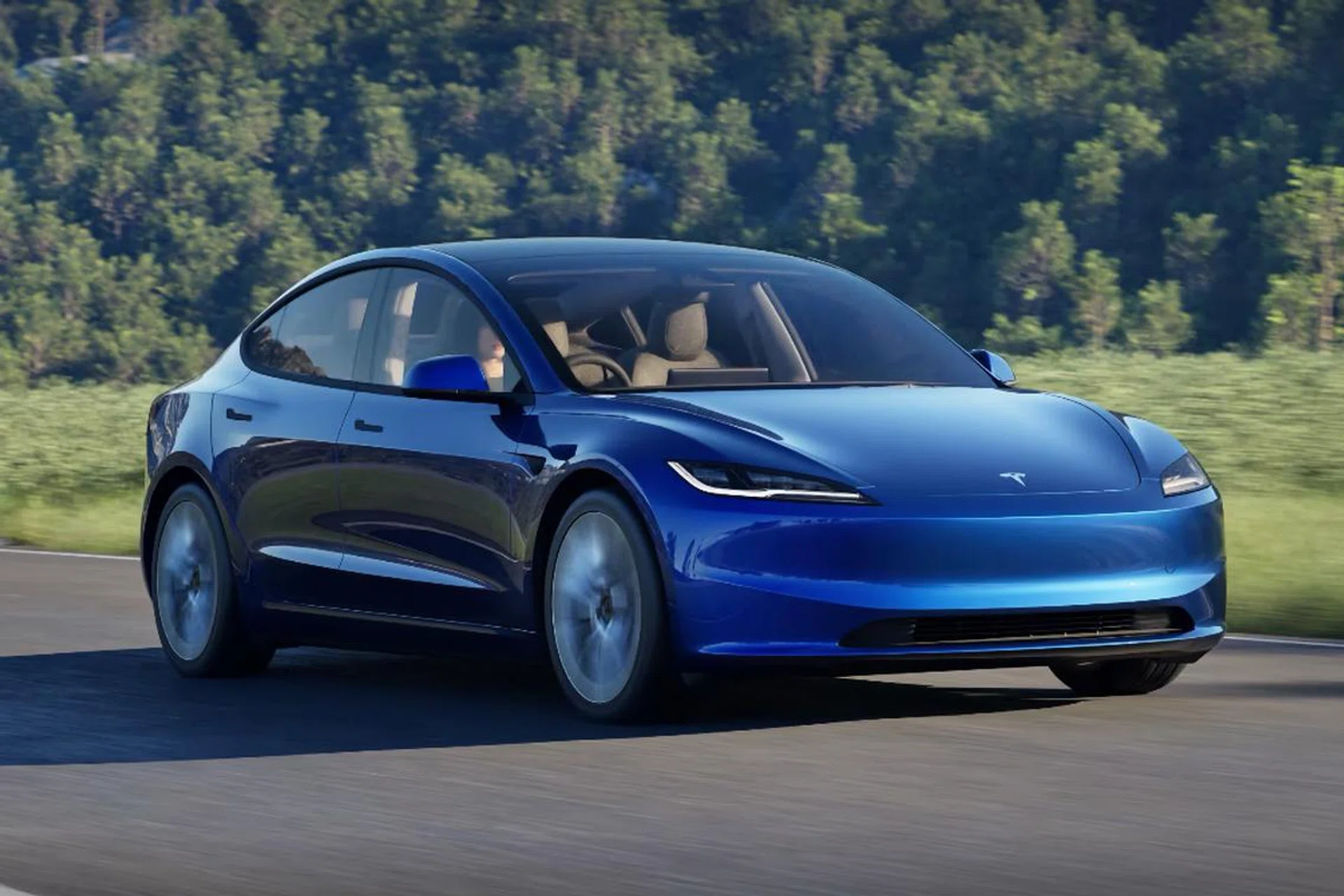 Tesla Model 3 long range rear-wheel drive