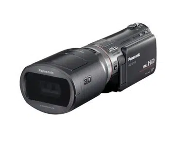 The Panasonic HDC-SDT750 is a consumer-based HD camcorder that can shoot 3D with an interchangeable 3D conversion lens. 