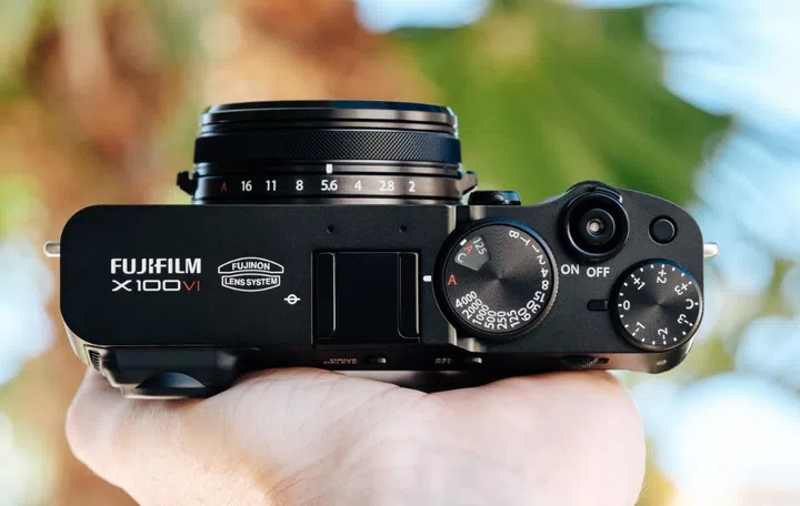 The X100VI retains all of its dials. (Image source: Fujifilm)