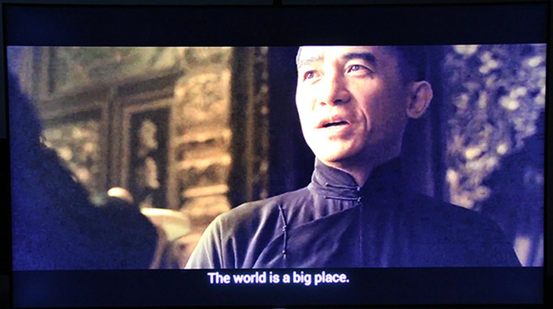 The HomeSync device is a capable media player capable of playing multiple formats and has no problem displaying subtitle files.