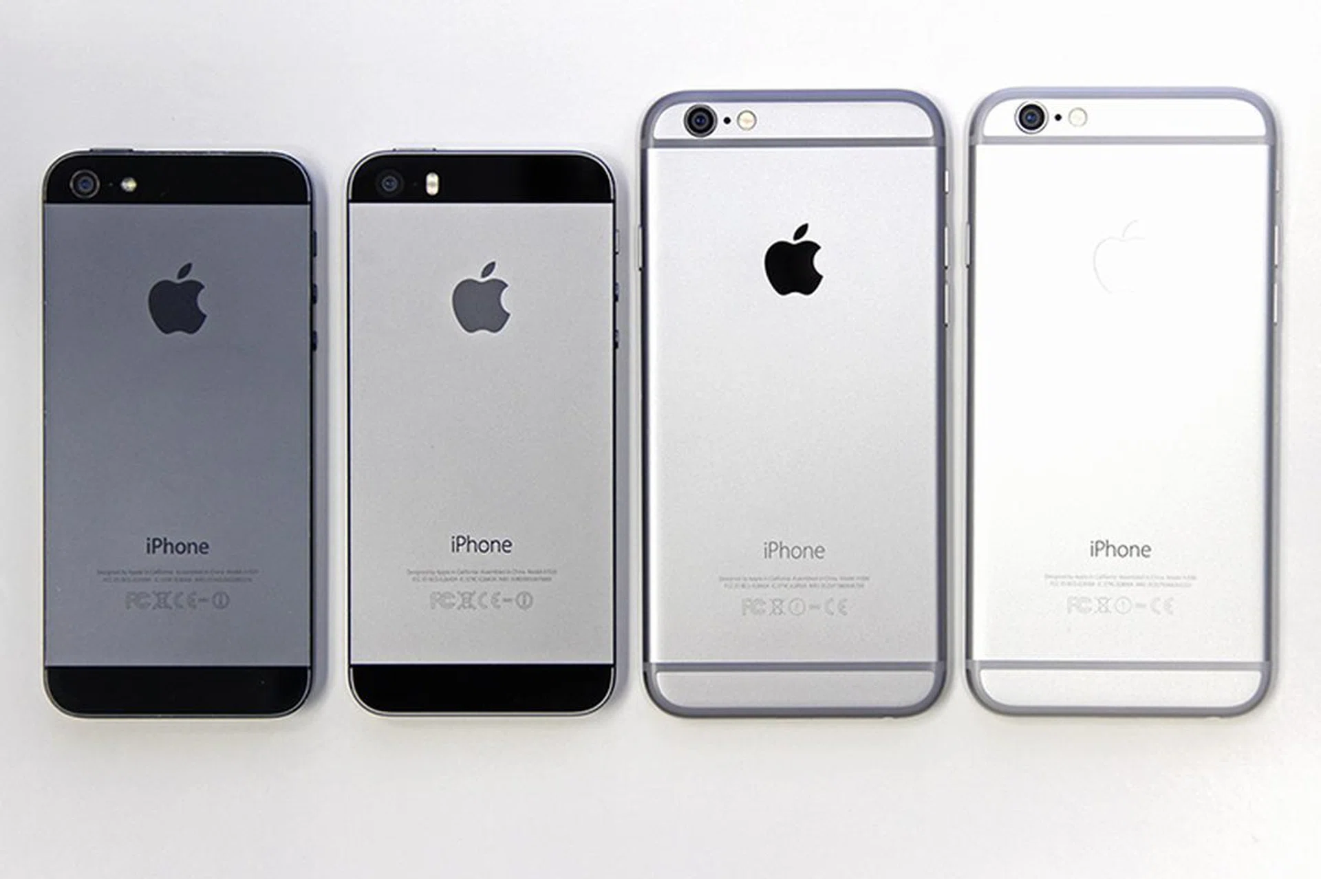 The iPhone 6's space-grey is now so light it's very near to the silver iPhone. Can you spot the difference?