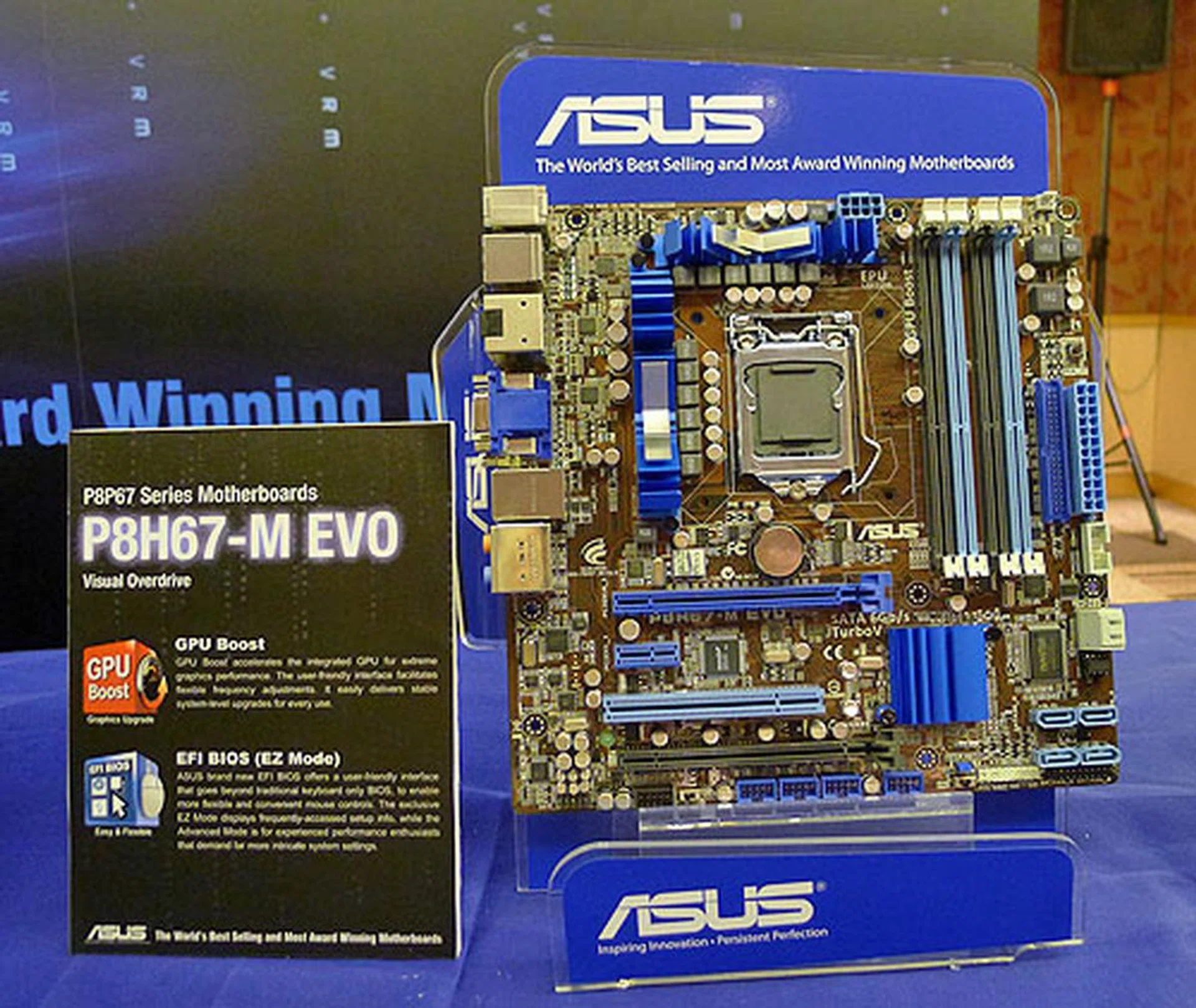 With all the emphasis on the P67 chipset, let's not forget that the new Intel processors will have integrated graphics and hence, is a boon for boards with integrated graphics support like this ASUS P8H67-M EVO which is based on the H67 chipset.