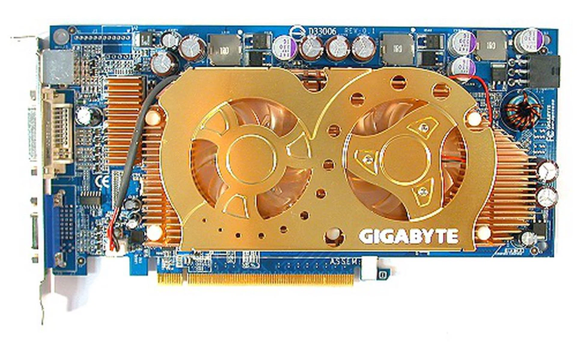 Not seen since the time of ATI's Rage Fury MAXX - this is Gigabyte's GV-3D1, which put two 6600 GT GPUs on a single PCB. Because of its ingenuity, it was awarded our Most Innovative Product award.