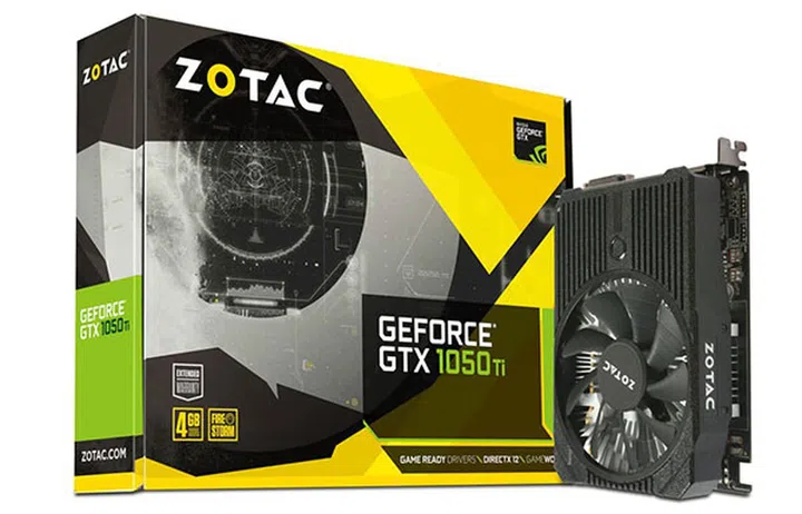 Zotac GeForce GTX 1050 Ti Mini