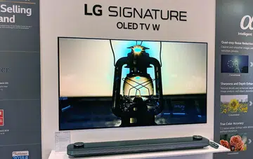 LG Signature W8PTA OLED TV.