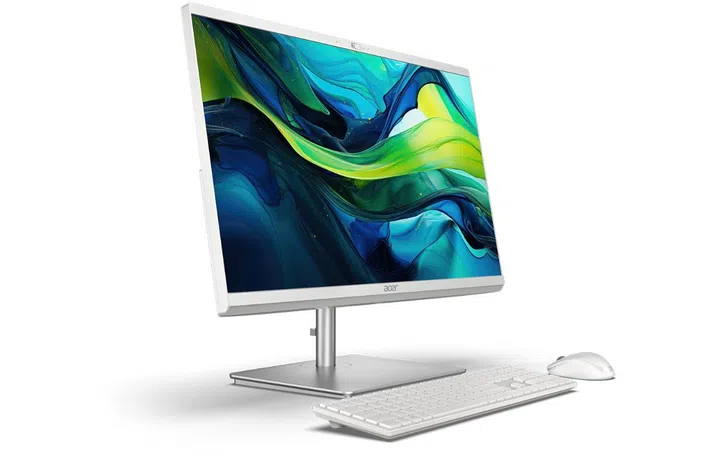 The keyboard and mouse. Image source: Acer.
