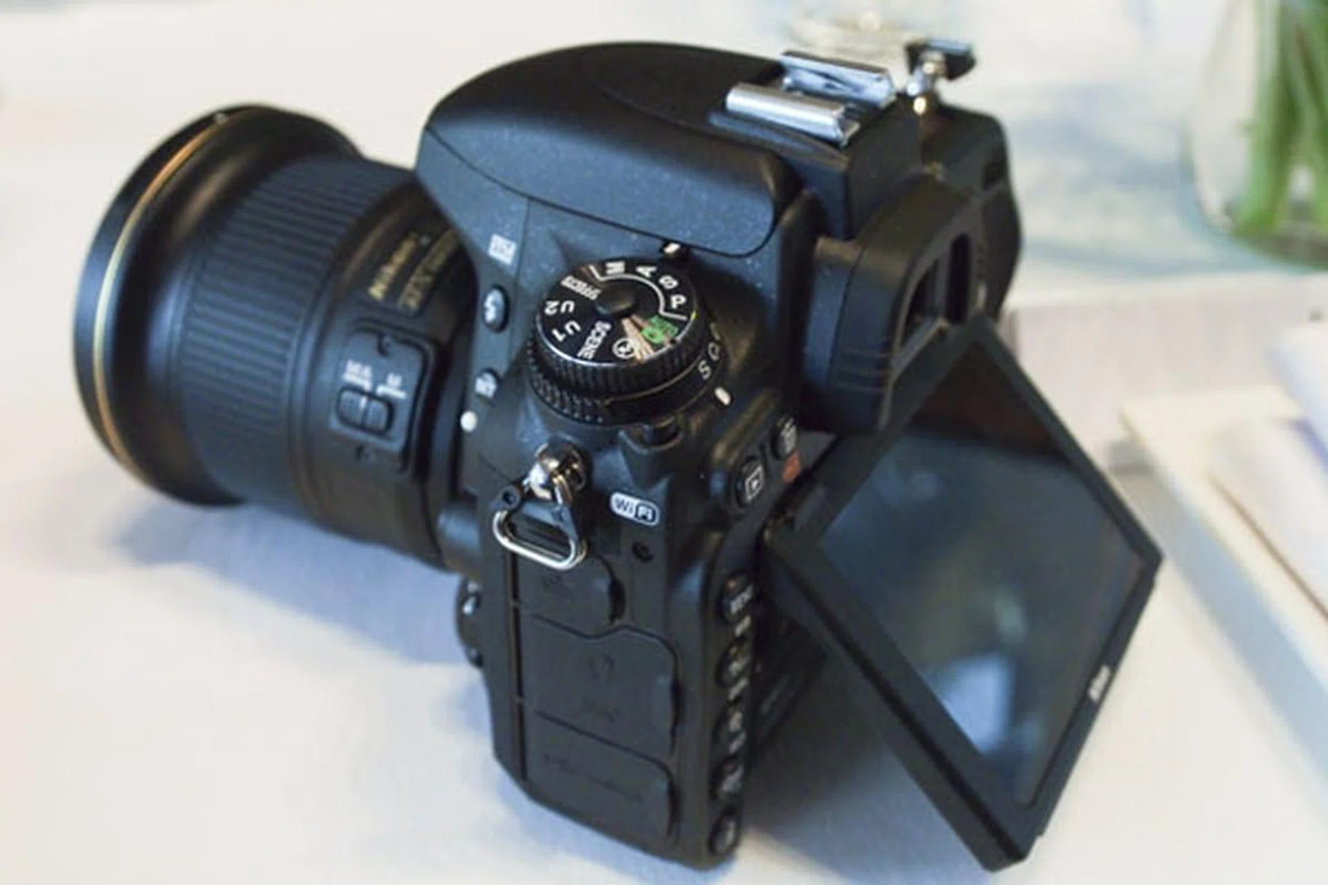 The inclusion of tilt in the LCD is a welcome feature.