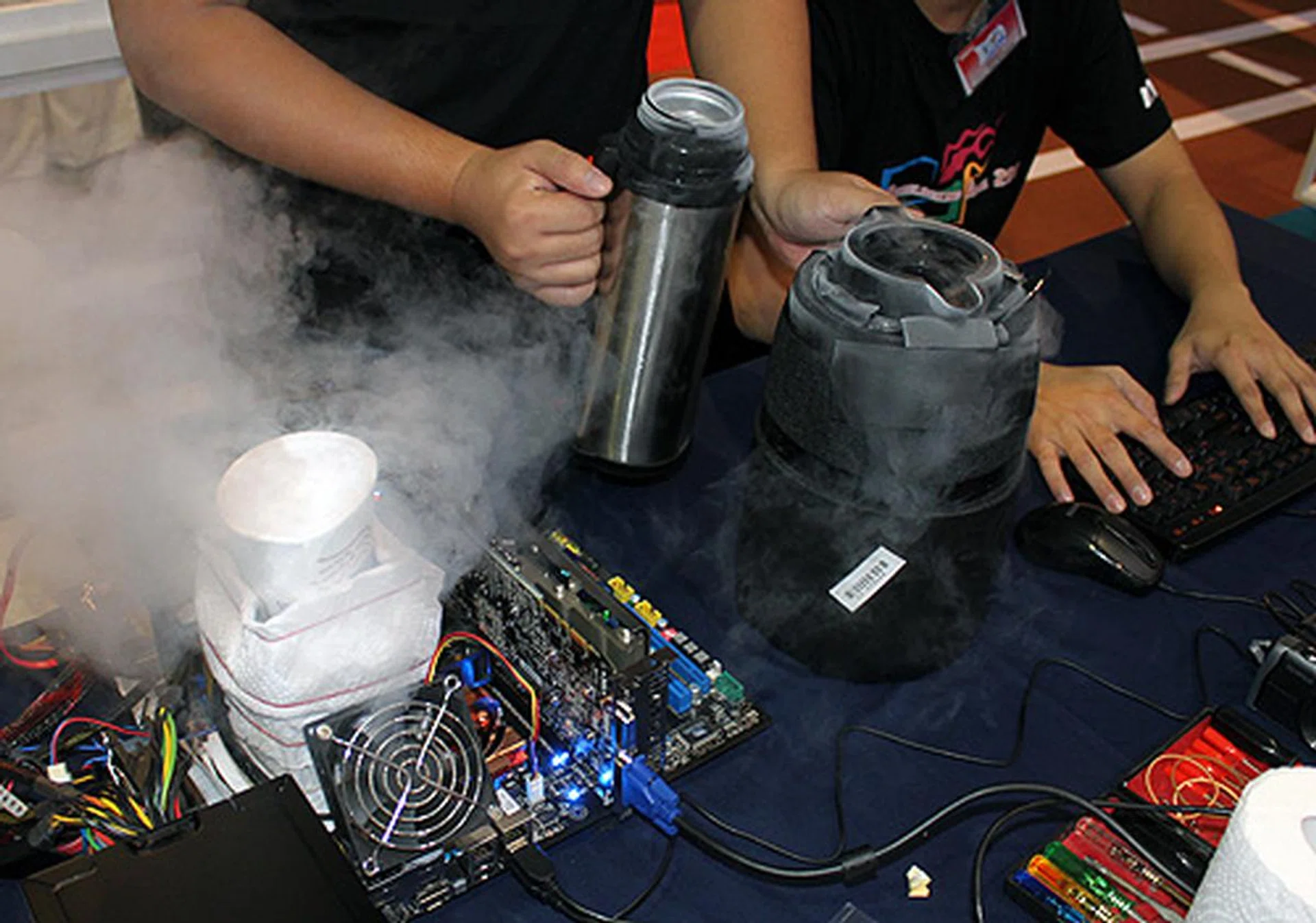 ... and they weren't left untouched for long.