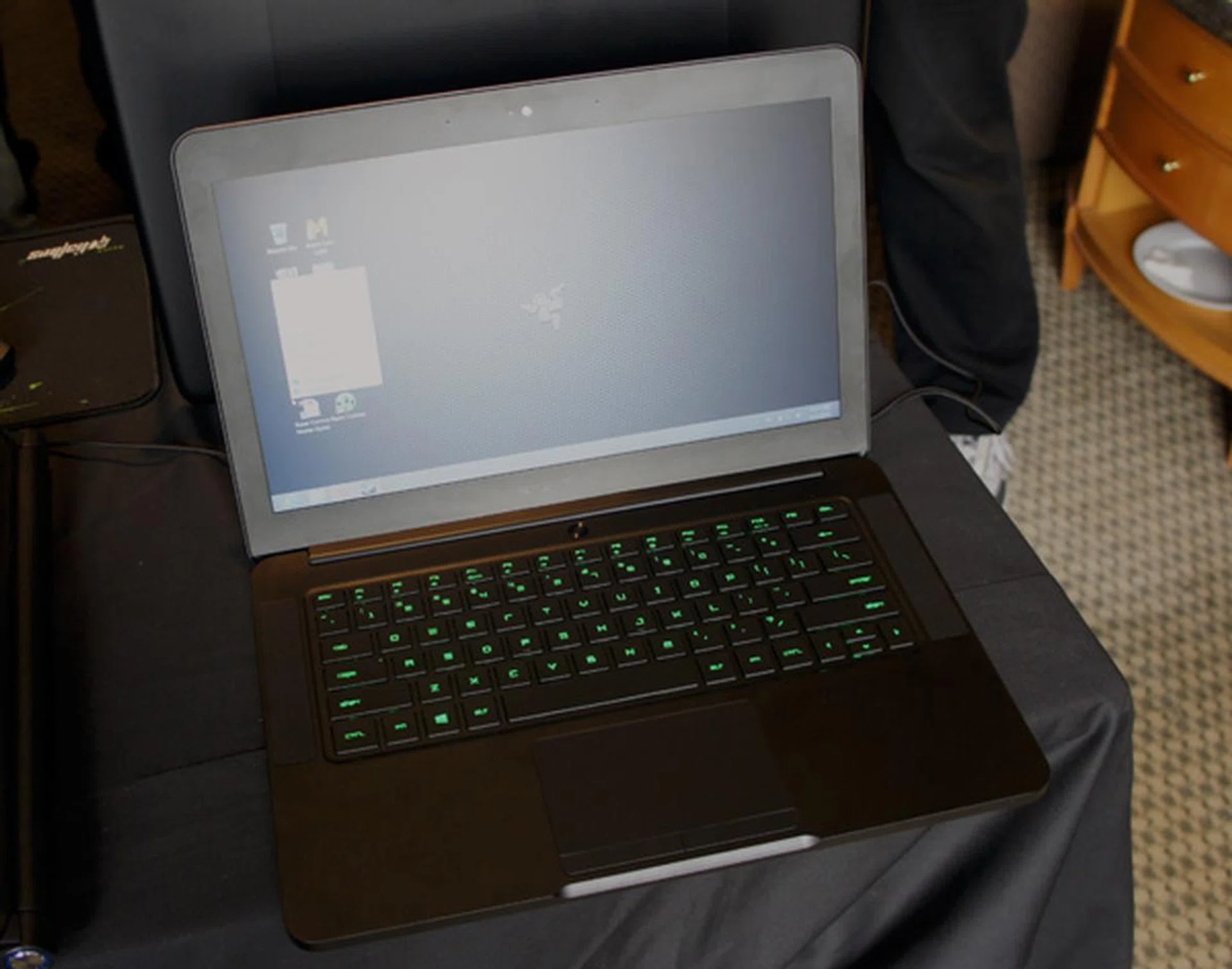 The 14-inch Razer Blade has impressive specifications for a notebook with its dimensions and weight.