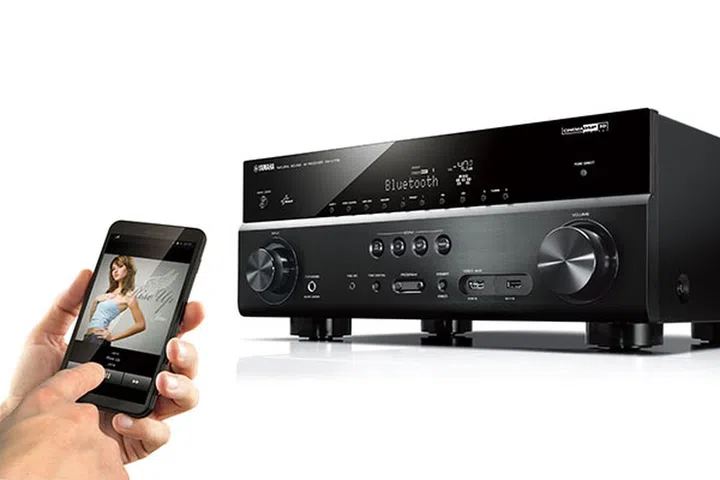 The RX-V779 receiver is the flagship model in Yamaha's RX-V79 series. (Image source: Yamaha USA.)