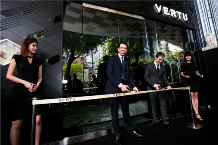 Launch of Vertu Ti at Mandarin Gallery. <br> Image source: Vertu