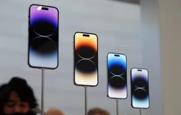 The Apple iPhone 14 Pro and iPhone 14 Pro Max.