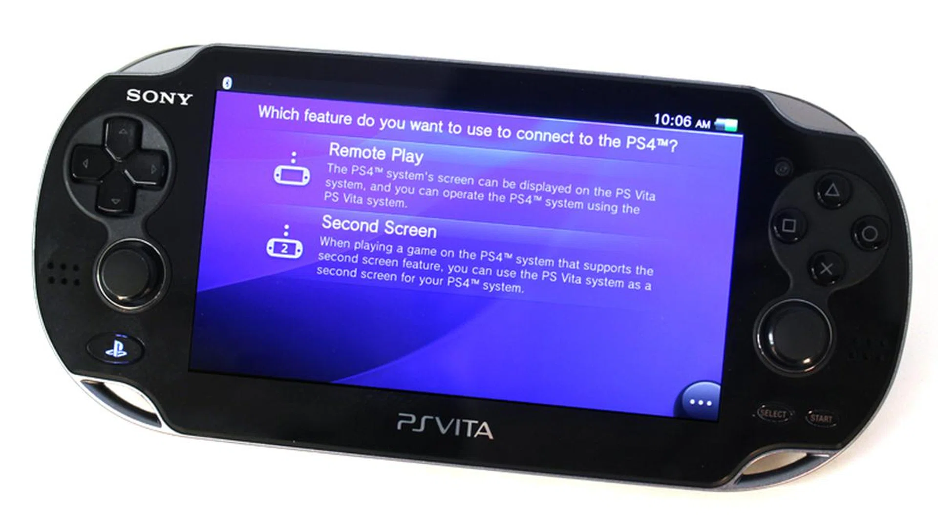 The setup process is a bit more complicated than required, but once completed, you can jump straight to this screen every time.