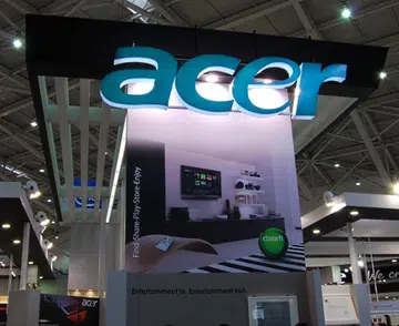 Our first stop was at Acer, which featured a home entertainment setup involving Clear.fi, which appears to be a "new entertainment experience that allows real time sharing and playing of multi-format content over multi-platform devices."