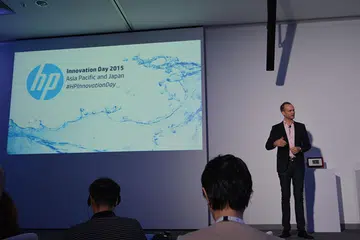 HP showcased a range of desktop, notebook, and print solutions for both enterprise and consumer use.