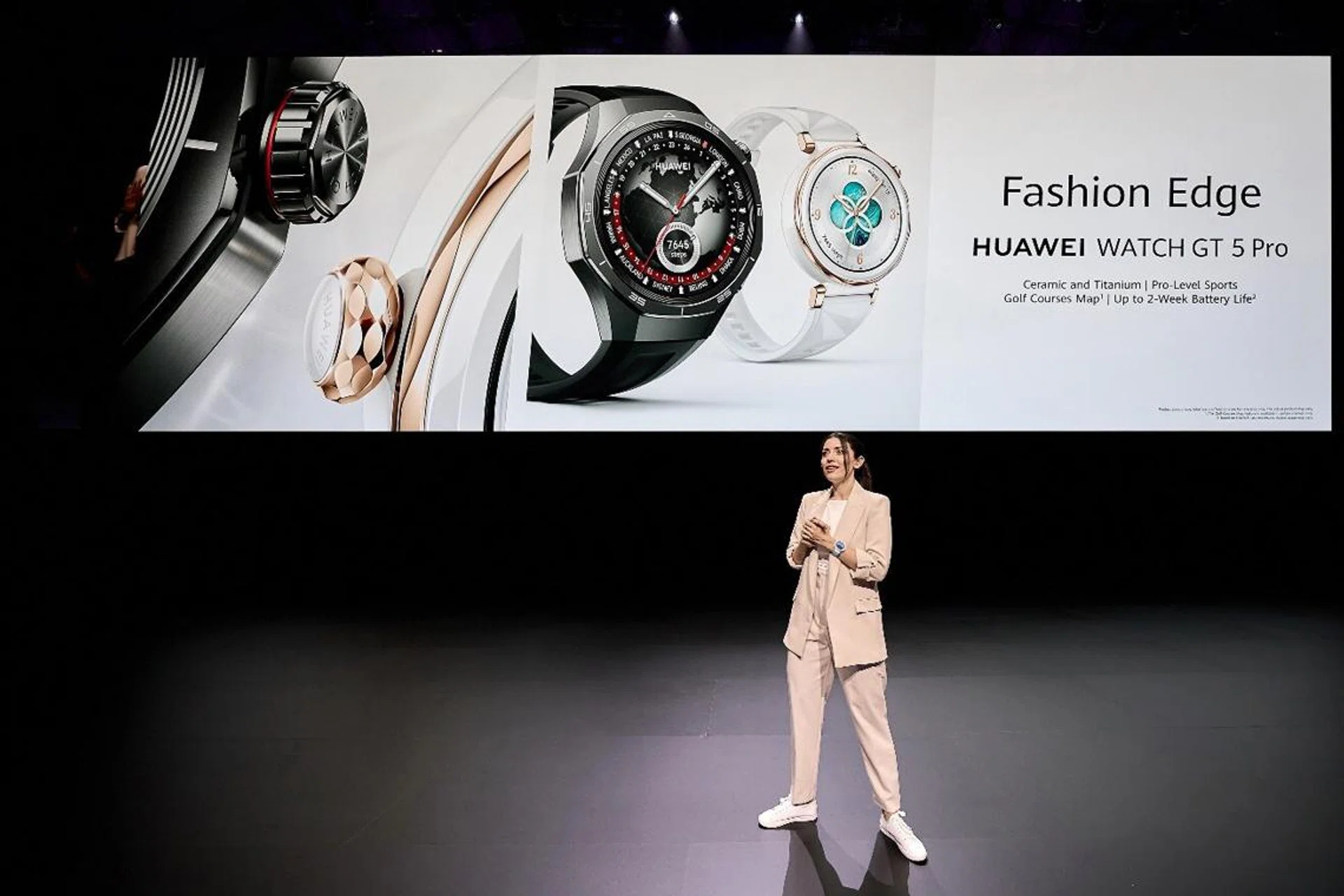 Huawei's 2024 Watch GT series keynote in Barcelona, Spain. Photo: Huawei.