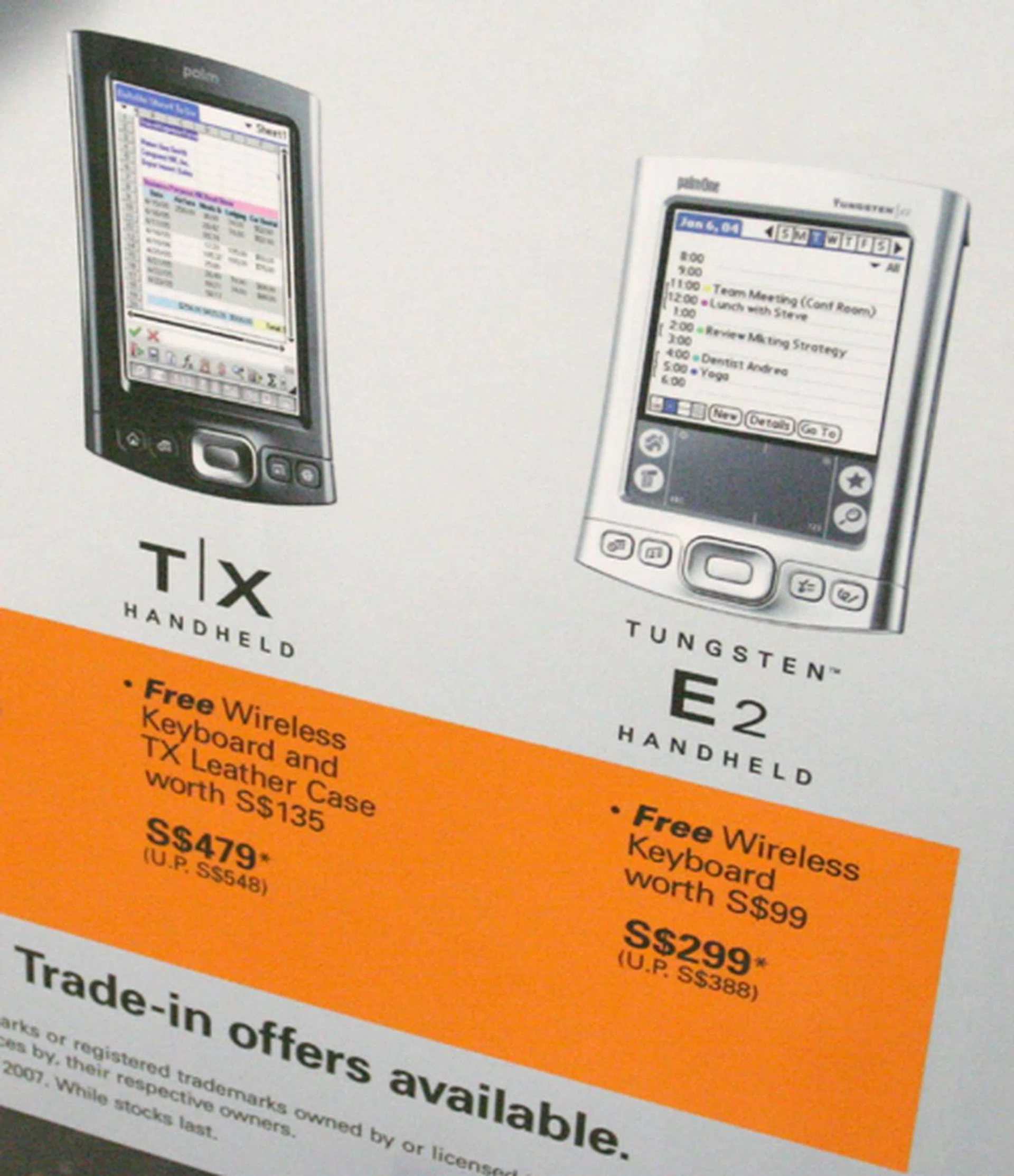  For the old school Palm users or students on a tighter budget, there is always the Palm T|X and Tungsten awaiting you.  