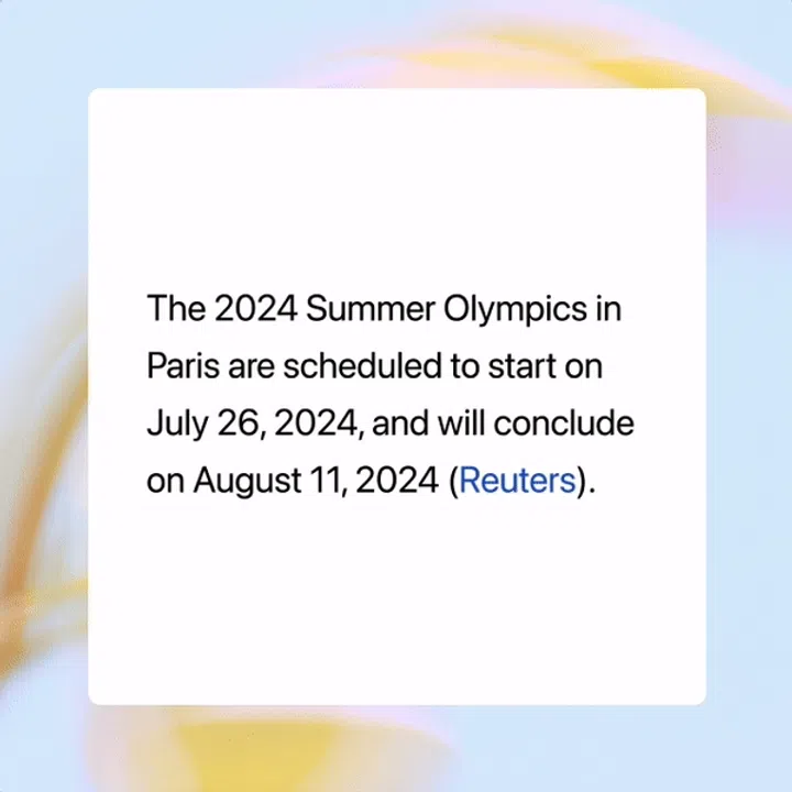 Get up-to-date information from the web with clear links to relevant sources. Image source: OpenAI.