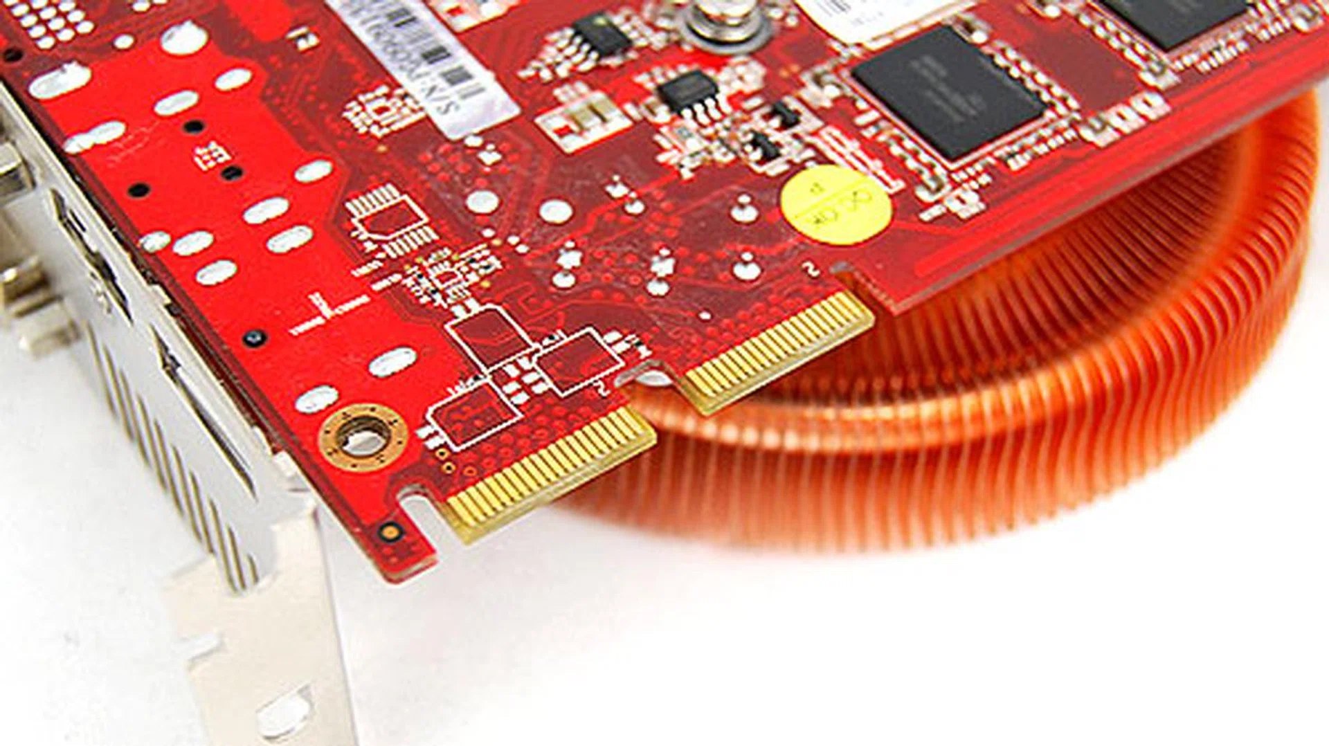 Up to four Radeon HD 5750 cards can be connected in CrossFireX configuration for some serious graphics crunching power.