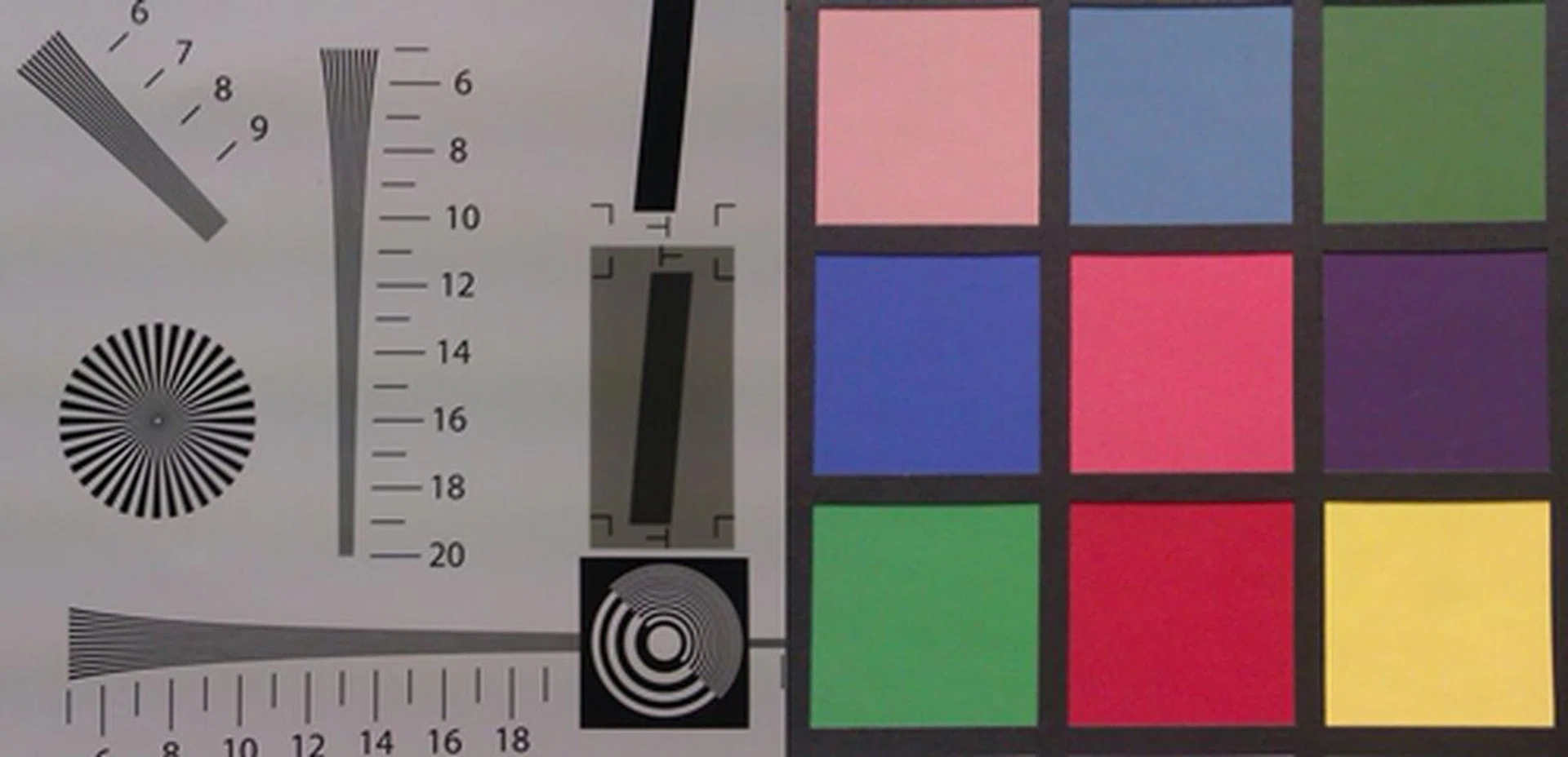 The camera scored decent results on the resolution and colors charts. Howver, colors are a bit cool.