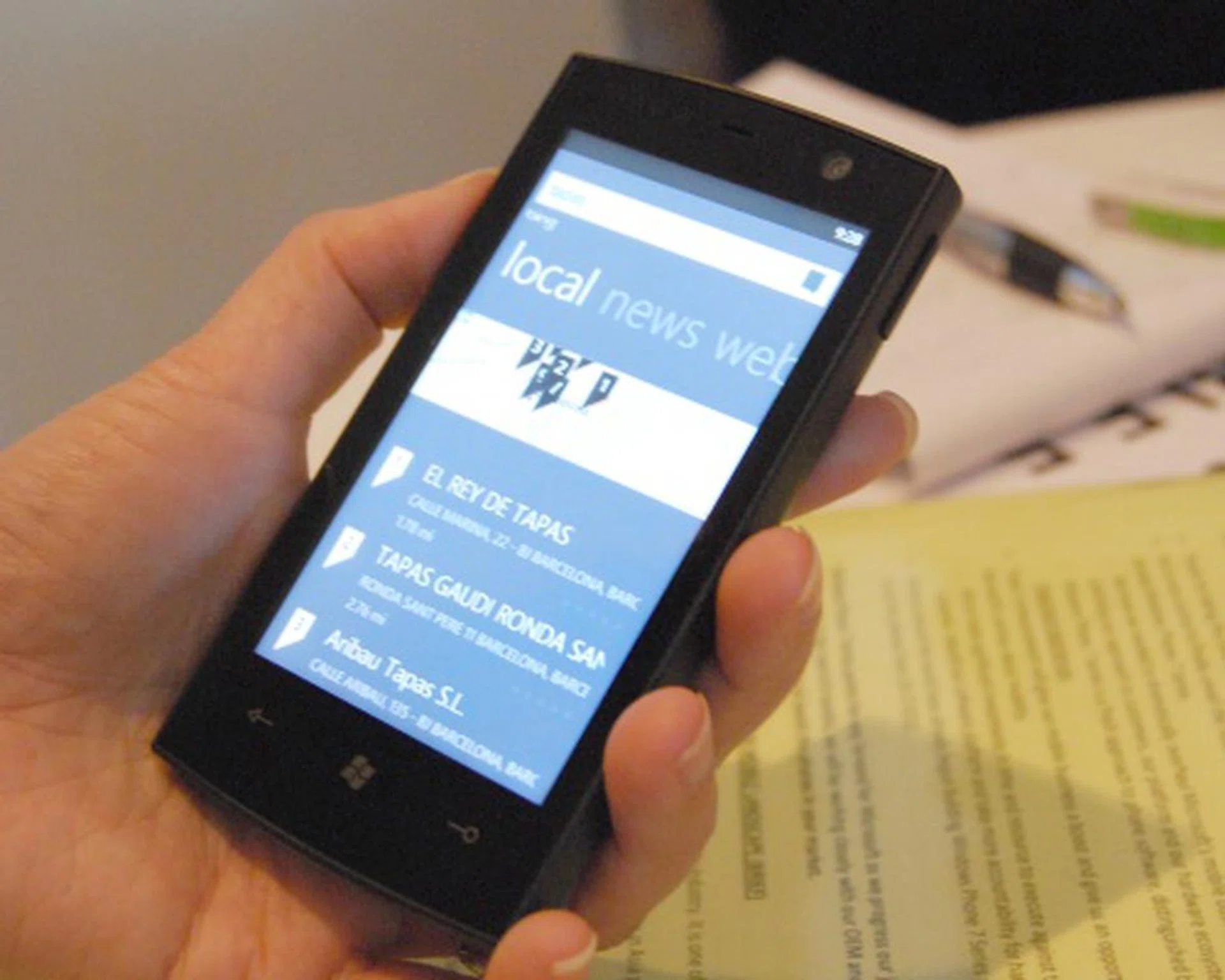 Microsoft's search engine, Bing, plays a critical role in Windows Phone 7 Series. More data will be populated on the Bing server , which will be included on Windows Phone 7 Series during its eventual rollout.