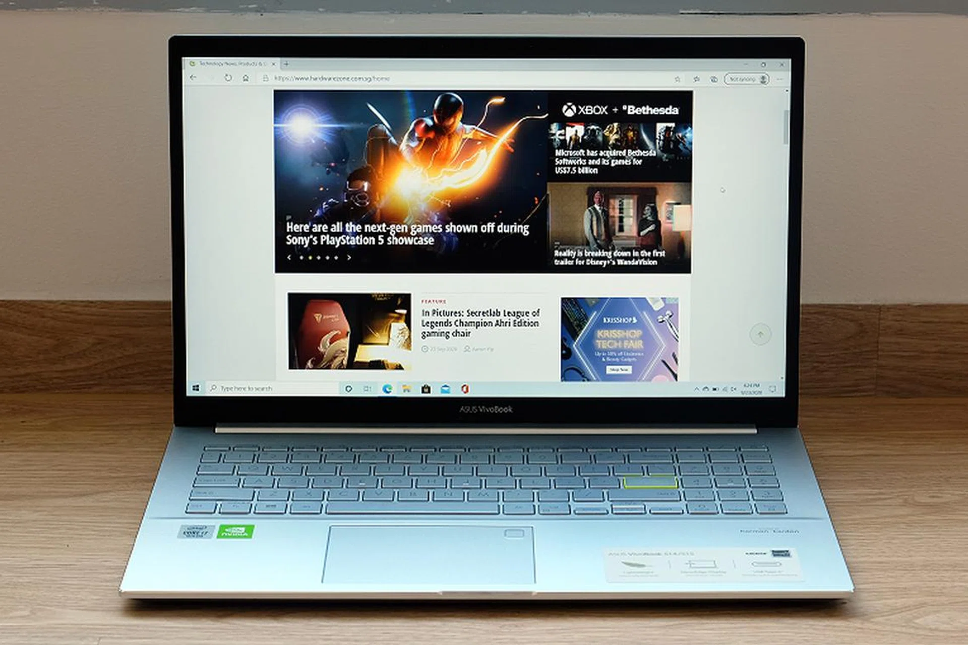 This is the ASUS VivoBook S15.