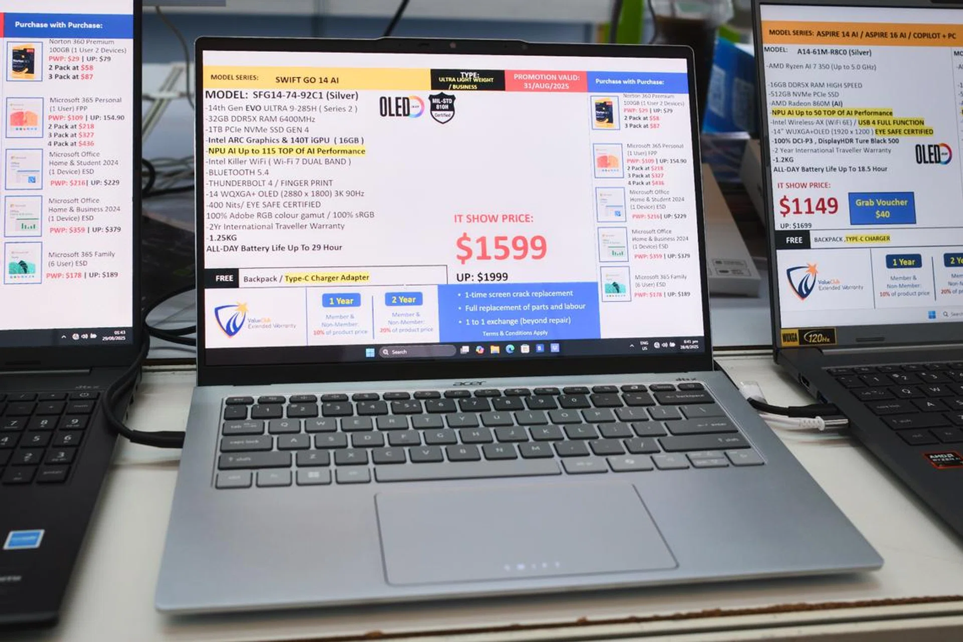 Acer Swift Go 14 AI